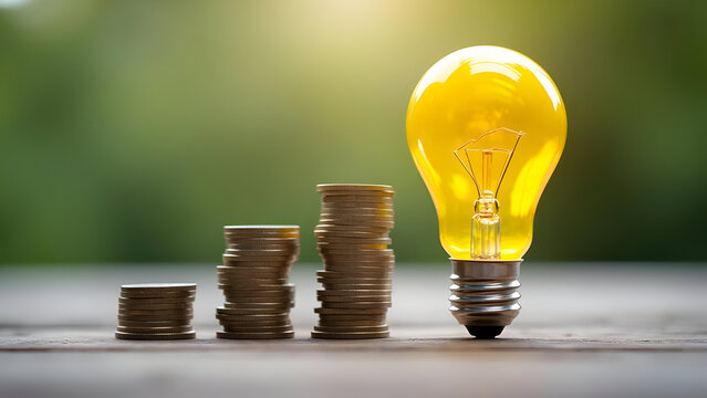 This set includes concepts like investment ideas (coins and lightbulb), mobile stock trading (phone with graphs), and financial reporting (charts, calculator, and coins).
 - Powered by Adobe