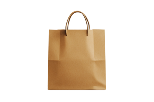 Environmentally friendly paper concept isolated on transparent background