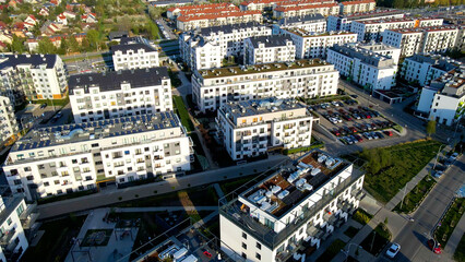 Modern residential complex mortgage new infrastructure