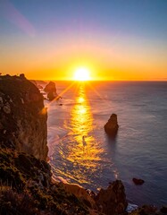 Dramatic coastal sunset (6)