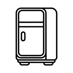 Beauty Fridge Icon Outline