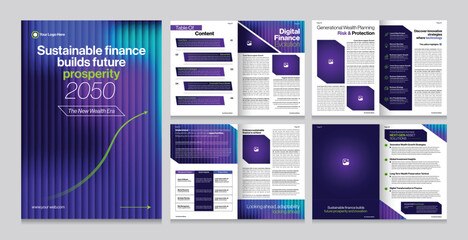 Digital Brochure & Ebook Design Template