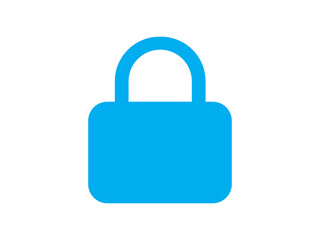 blue padlock icon