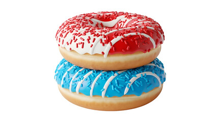 donut isolated on white background