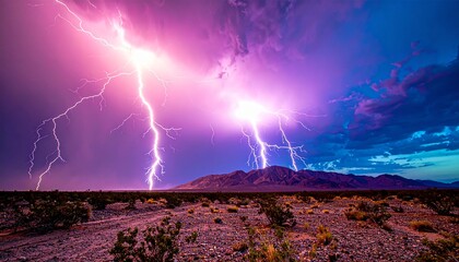 The storm invites reflection on nature's majesty.  