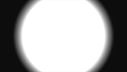 PNG- Abstract Circular transparent void with black gradient Background – Minimal Futuristic Design Element