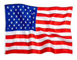 Obraz premium american flag waving