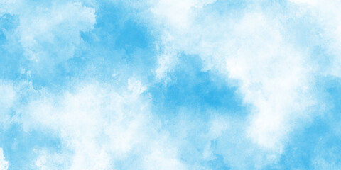 Elegant light blue watercolor background with a soft gradient, classic hand painted blue watercolor background for design, light sky blue shades watercolor background.