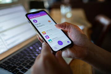 Mobile phone user interface