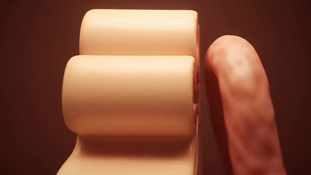 Intestinal Villi Closeup Animation Explaining Nutrient Absorption Process