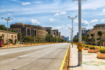 My Putrajaya Street side to CBD