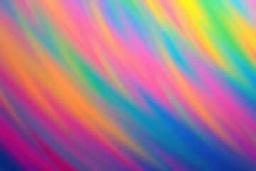 Vibrant rainbow backdrop with blurred streaks of color, ideal for presentations, websites, or design projects, rainbow, abstract, playful
