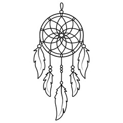 Dreamcatcher representing protection and connection to ancient cultures