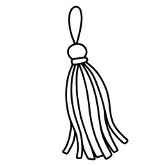 Creating hanging decoration template embroidery pattern for crafts