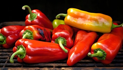organic peppers