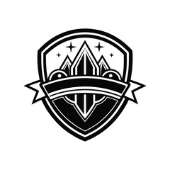 Clipart logo colorful cartoon vector art illustration