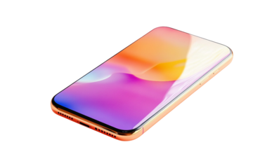 Digital Device Mockup Display Isolated on Transparent Background