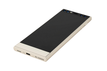 Digital Device Mockup Screen Isolated on Transparent Background