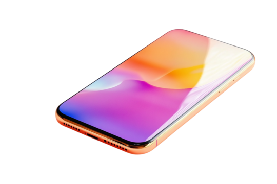 Digital Device Mockup Display Isolated on Transparent Background