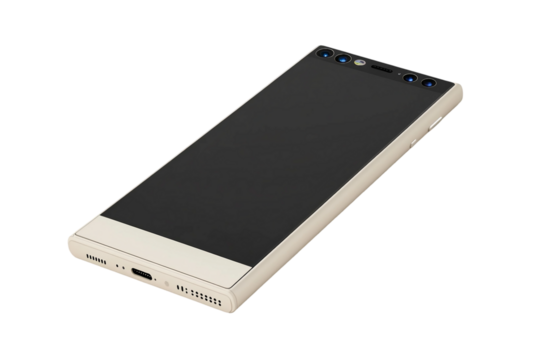 Digital Device Mockup Screen Isolated on Transparent Background