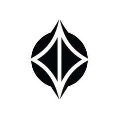 Flat modern logo polished clean vector design illustration