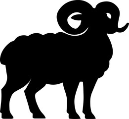SHEEP VECTOR SILHOUETTE