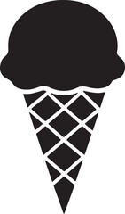 ICE CREAM VECTOR SILHOUETTE