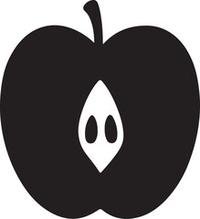 APPLE VECTOR SILHOUETTE