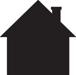 HOUSE VECTOR SILHOUETTE