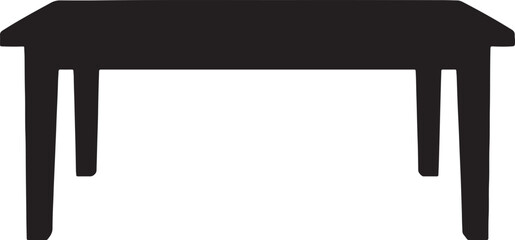 TABLE VECTOR SILHOUETTE