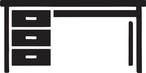 TABLE VECTOR SILHOUETTE