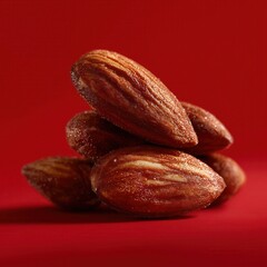 Obraz premium Pile of Candied Almonds