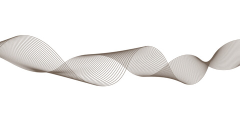 Abstract Brown Wave Line Pattern Background Design