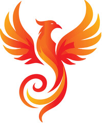 Obraz premium Rise of the Phoenix Line of Light