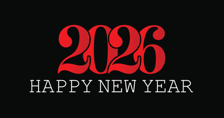 2026 New Year Card Set & Blue Collection - Vector Poster Design for Festive Celebrations, Holiday Greetings, Invitations & Event Promotion