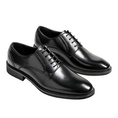 pair of black shoes