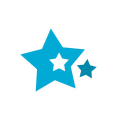 Star Logo concept icon isolated on white background