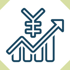 Obraz premium Currency - Yuan Icon