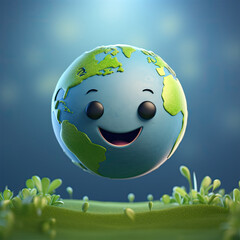 green planet earth world happiness day earth day