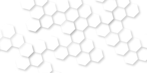 Abstract geometric hexagonal or white background, dark hexagon wallpaper or geometric abstract design, luxury white Pattern wallpaper Illustration, hexagonal  modern abstract polygonal pattern. 