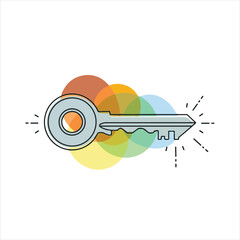 vector illustration of an airplane