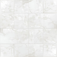 Obraz premium Polished ceramic tile background with highly reflective surface.