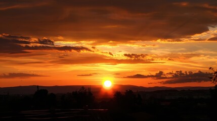 Sunrise & Sunset Coastal Landscapes: Orange/Red Sky Reflections, Blue Ocean Waves & Summer Beach Vistas