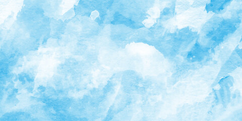 abstract blue or white watercolor background,  evoking calm and tranquility, abstract acrylic painting on canvas, hand painted texture background, creating a textured pattern against the clear blue