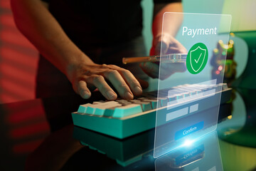 Secure Online Payment Hologram