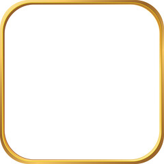 Application Frame for logo or icon golden to make it stand out and easy to use