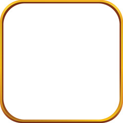 Application Frame for logo or icon golden to make it stand out and easy to use