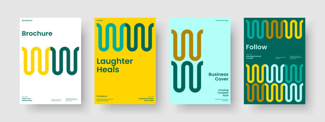 Obraz premium Geometric Book Cover Template. Isolated Report Layout. Creative Poster Design. Banner. Brochure. Background. Flyer. Business Presentation. Handbill. Newsletter. Leaflet. Brand Identity. Pamphlet