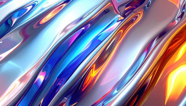 vortice astratto, forma fluida, onda dinamica, motivo cangiante, effetto olografico, liquido, sogno, etereo, movimento organico, flusso d'acqua, texture seta, increspatura, deformazione, vettoriale as