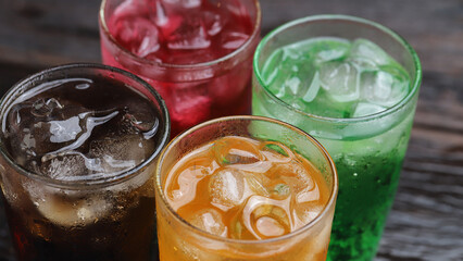 Carbonated drinks are sweet and provide a refreshing energy boost to your body